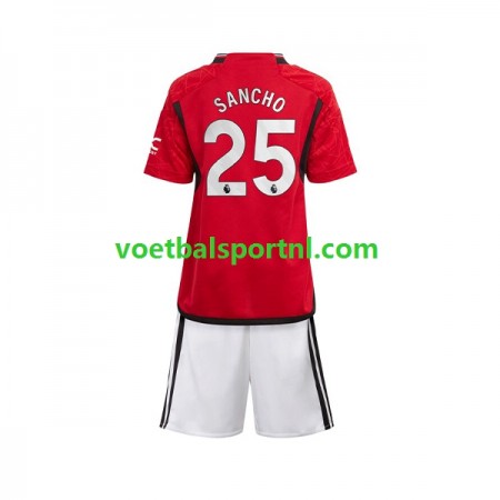 Manchester United Sancho 25 Kind Thuis Tenue 2023-24